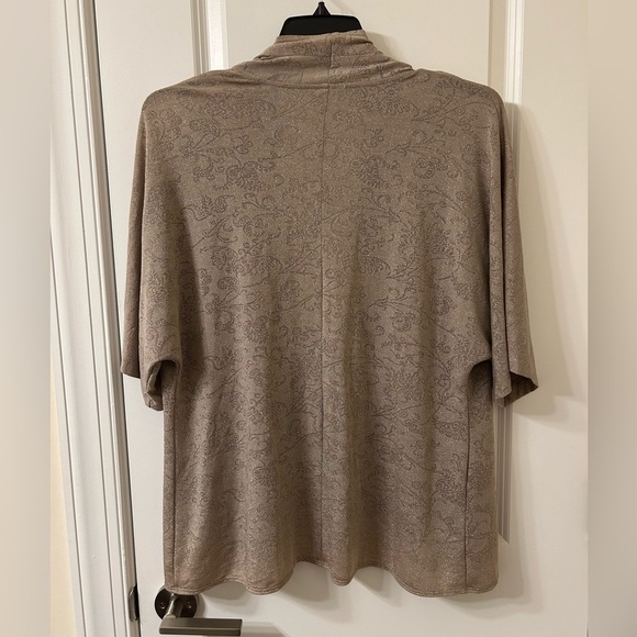 Chico's Tan Open-Front Sweater - Picture 4 of 4